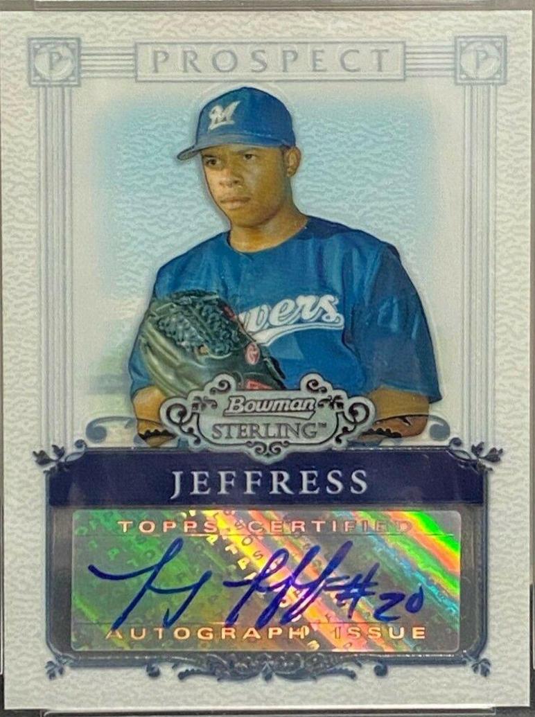 Jeremy Jeffress [Autograph] #BSPJJ