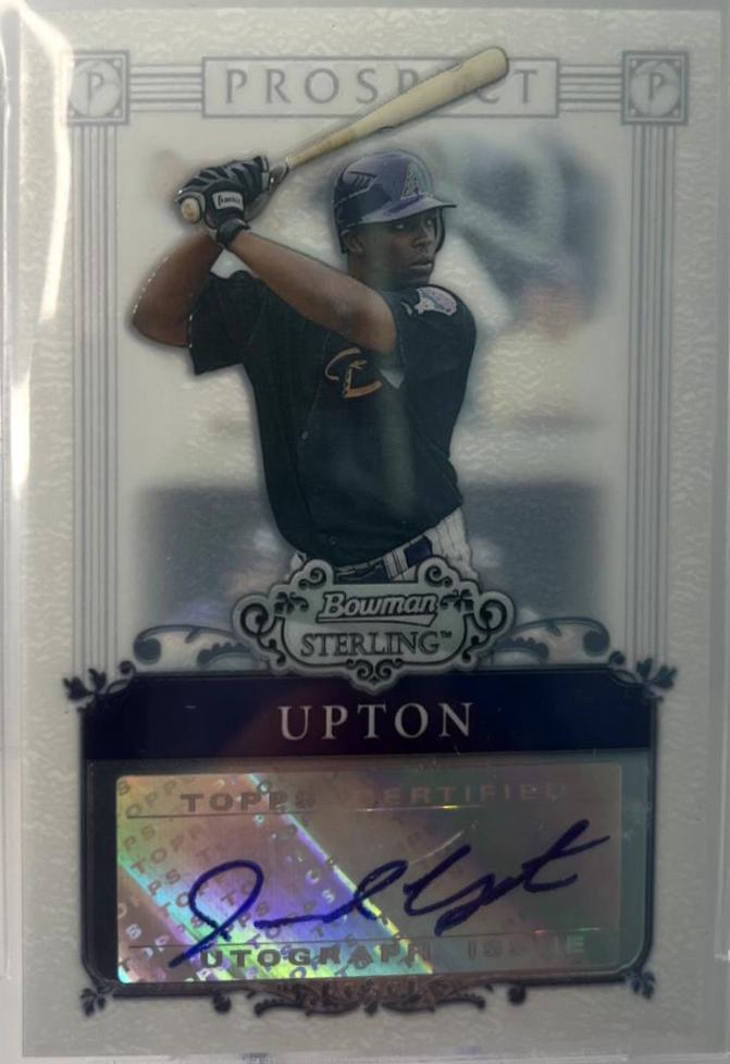 Justin Upton [Autograph] #BSPJU