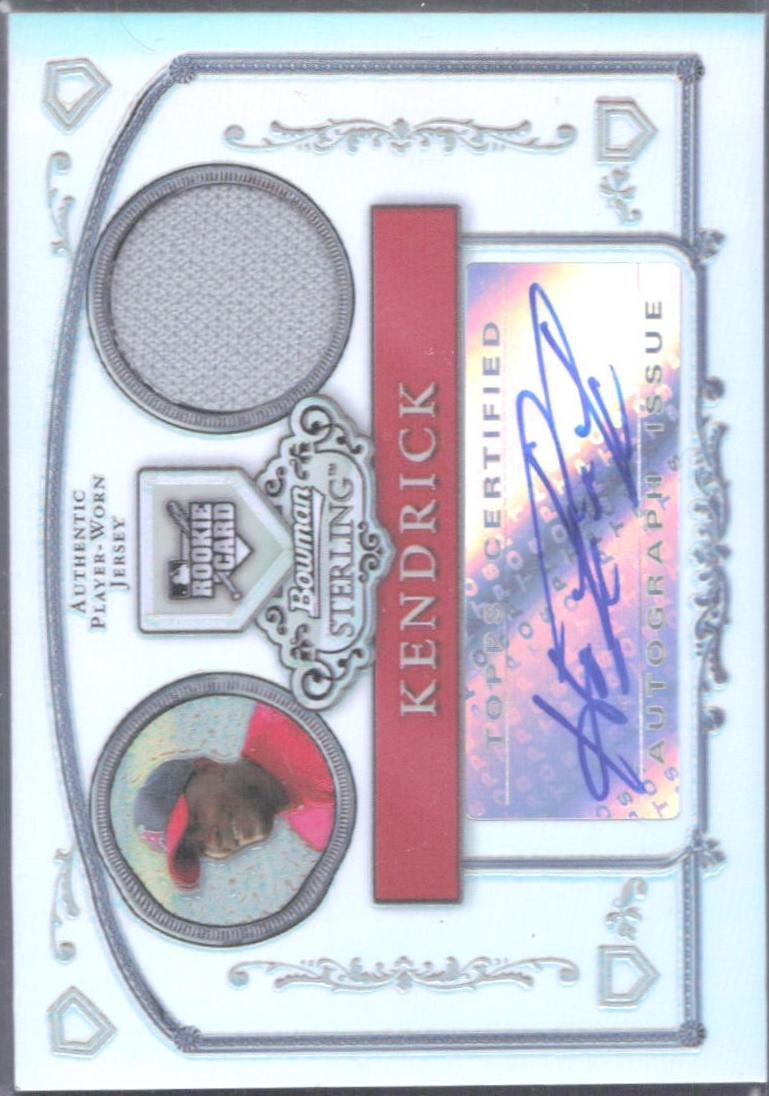 Howie Kendrick [Autograph Relic Refractor] #BS-HK
