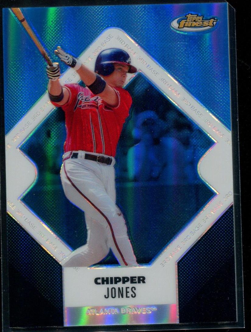 Chipper Jones [Blue Refractor] #110