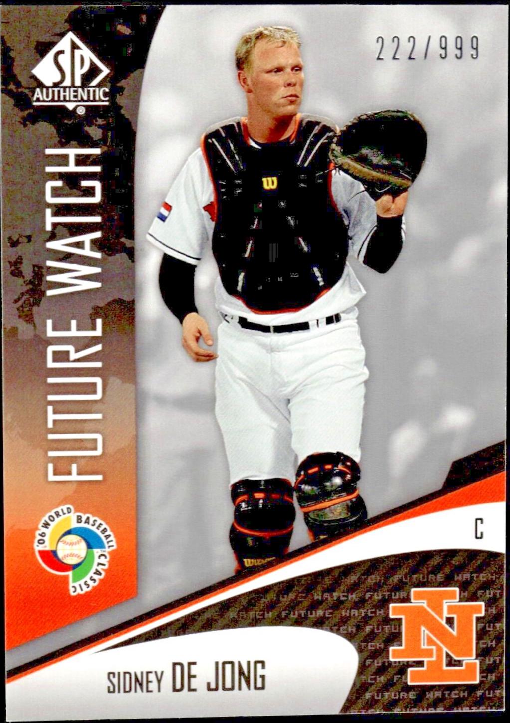 Sidney de Jong #WBC-77