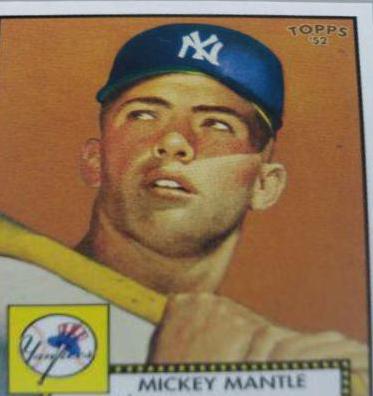 Mickey Mantle [Orange] #311