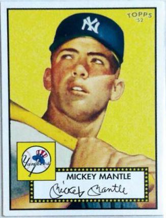 Mickey Mantle [Yellow] #311