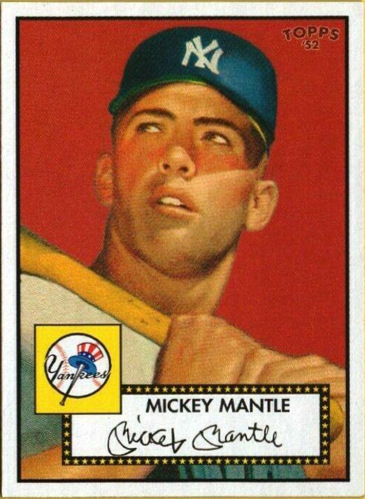 Mickey Mantle [Red] #311