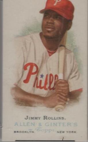 Jimmy Rollins [Mini Allen & Ginter Back] #204
