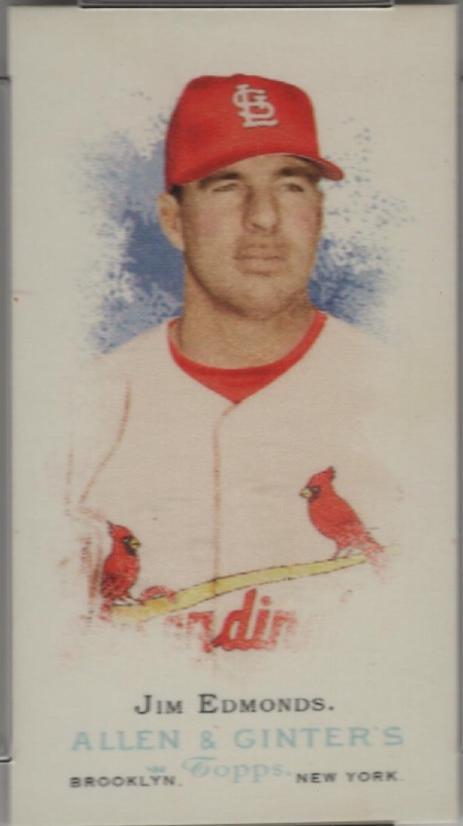 Jim Edmonds [Mini Black Border] #212