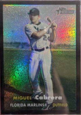 Miguel Cabrera [Chrome Black Refractor] #78