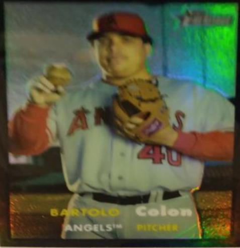 Bartolo Colon [Chrome Black Refractor] #41