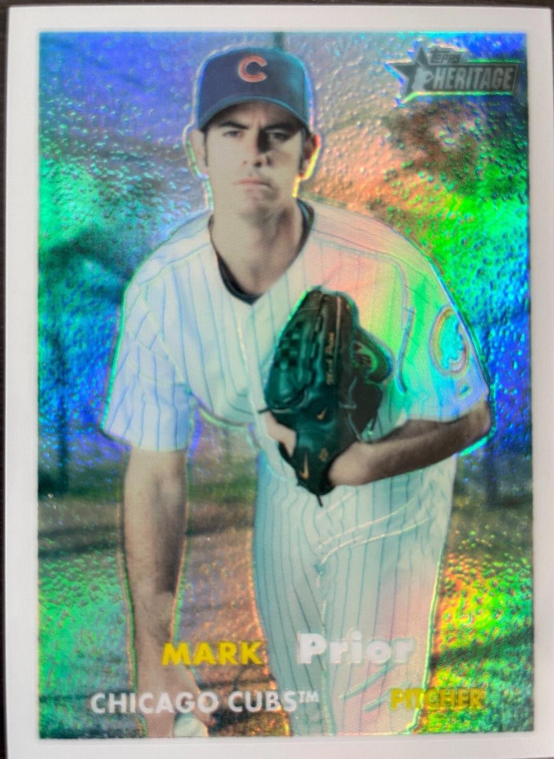 Mark Prior [Chrome Black Refractor] #44