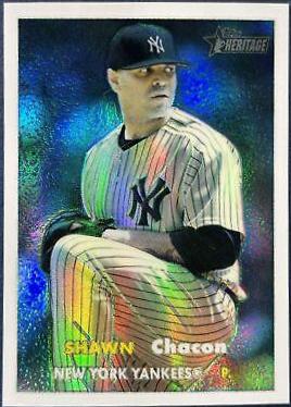 Shawn Chacon [Chrome Black Refractor] #61