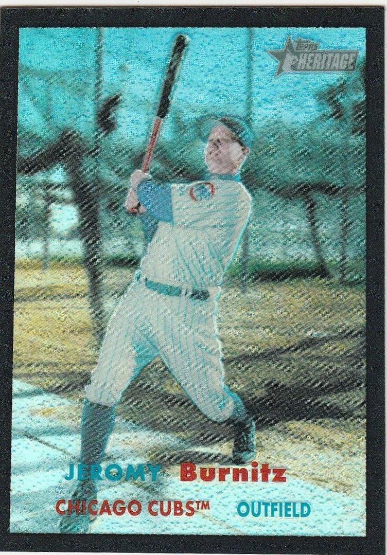 Jeromy Burnitz [Chrome Black Refractor] #66