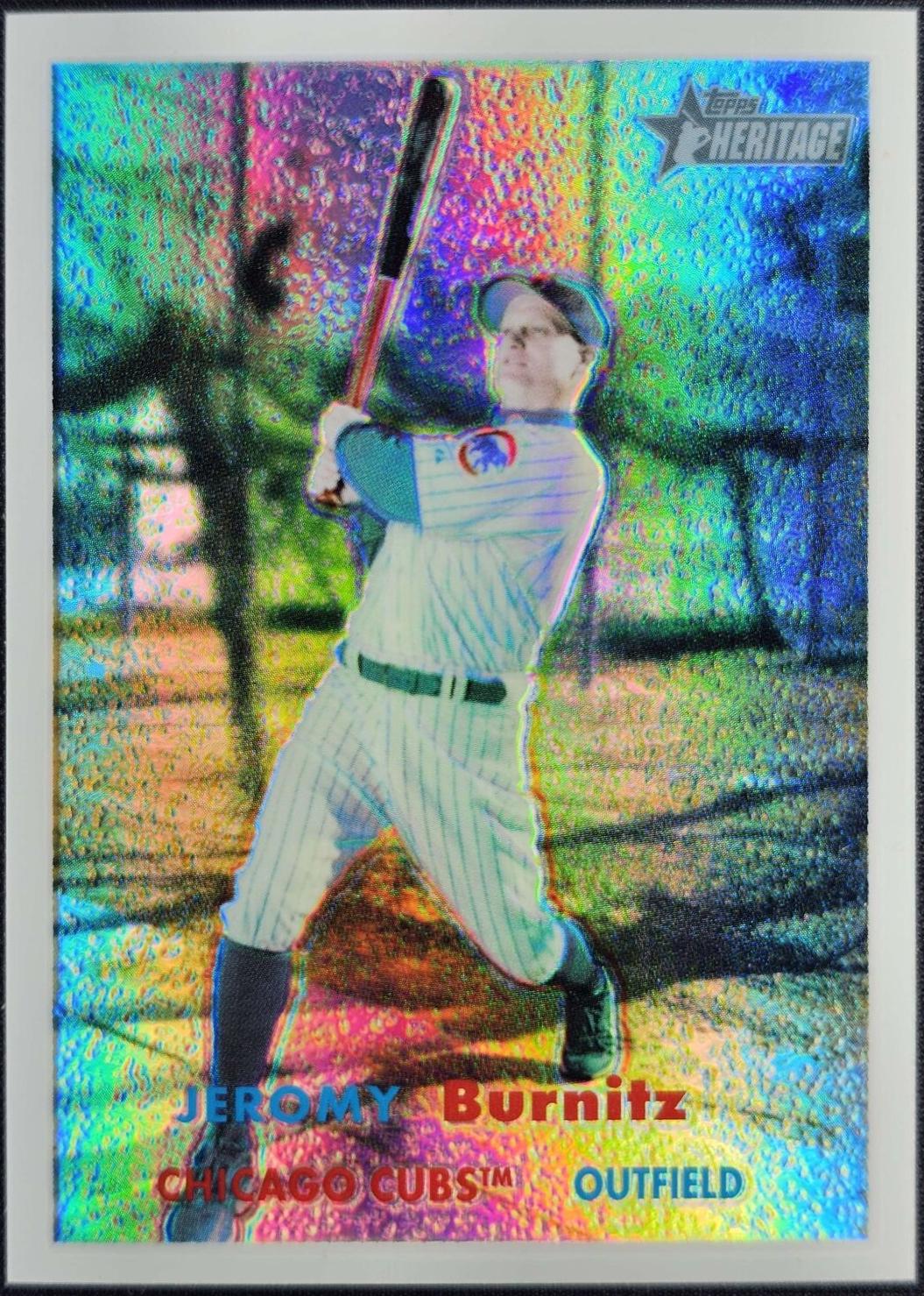 Jeromy Burnitz [Chrome Refractor] #66