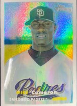 Mike Cameron [Chrome Black Refractor] #76