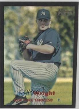 Jaret Wright [Chrome Black Refractor] #87