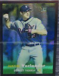 Justin Verlander [Chrome Black Refractor] #95