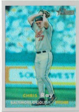 Chris Ray [Chrome Black Refractor] #92