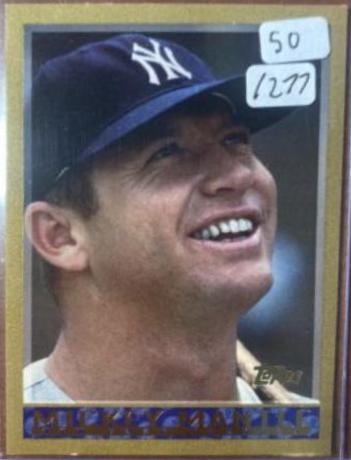 Mickey Mantle [Gold] #1998