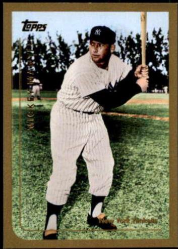 Mickey Mantle [Gold] #1999