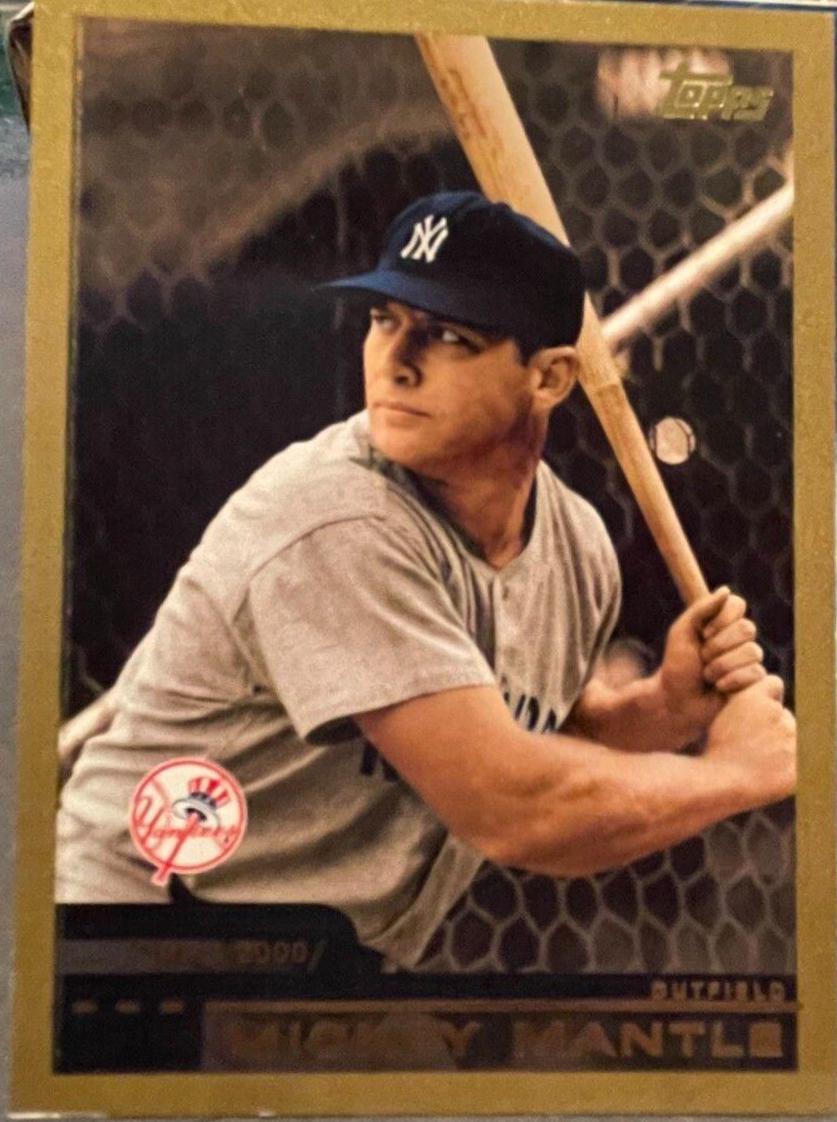Mickey Mantle [Gold] #2000