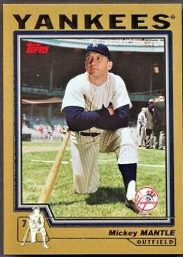Mickey Mantle [Gold] #2004