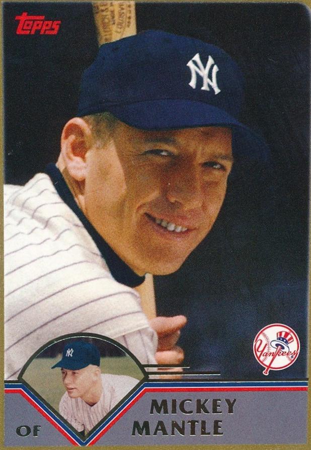 Mickey Mantle [Gold] #2003