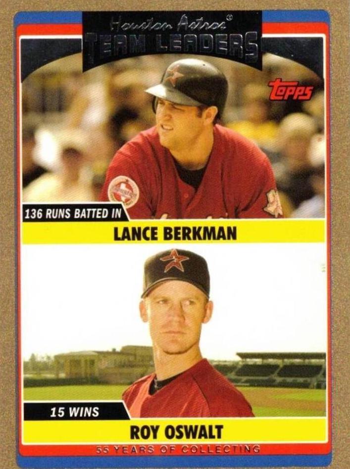Lance Berkman, Roy Oswalt [Gold] #UH298