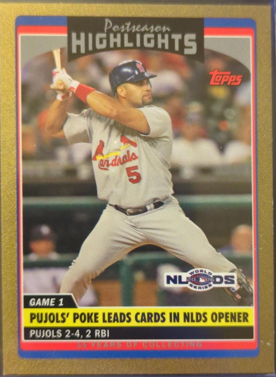 Albert Pujols [Gold] #UH186