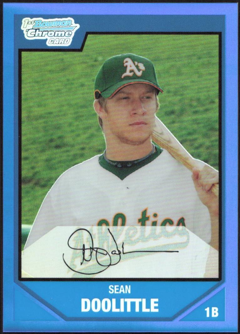 Sean Doolittle [Blue Refractor] #BDPP50