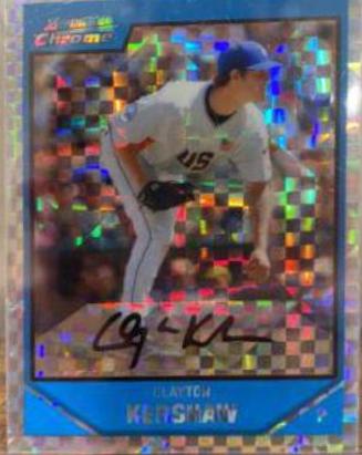 Clayton Kershaw [Xfractor] #BDPP77