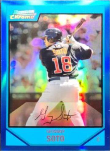 Geovany Soto [Blue Refractor] #BDPP85