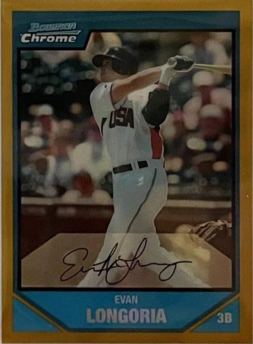 Evan Longoria [Gold Refractor] #BDPP99