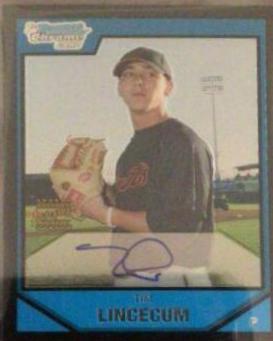 Tim Lincecum [Refractor Autograph] #BC238
