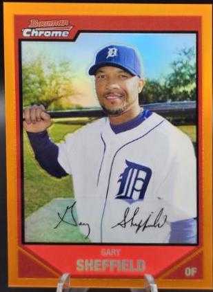 Gary Sheffield [Orange Refractor] #70