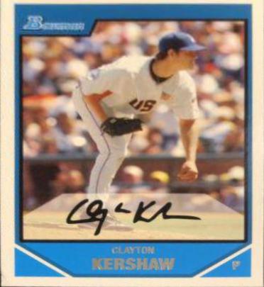Clayton Kershaw #BDPP77
