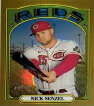 Nick Senzel [Chrome Gold Refractor] #672
