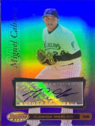 Miguel Cabrera [Autograph Blue] #27
