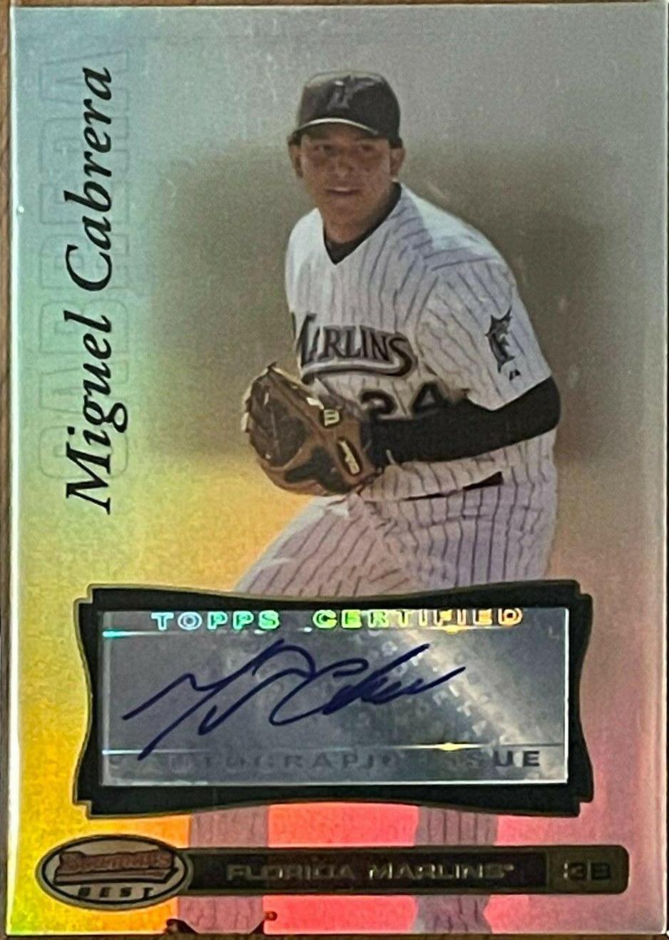 Miguel Cabrera [Autograph] #27