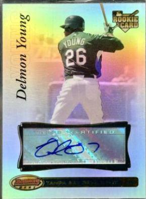 Delmon Young [Autograph Blue] #72