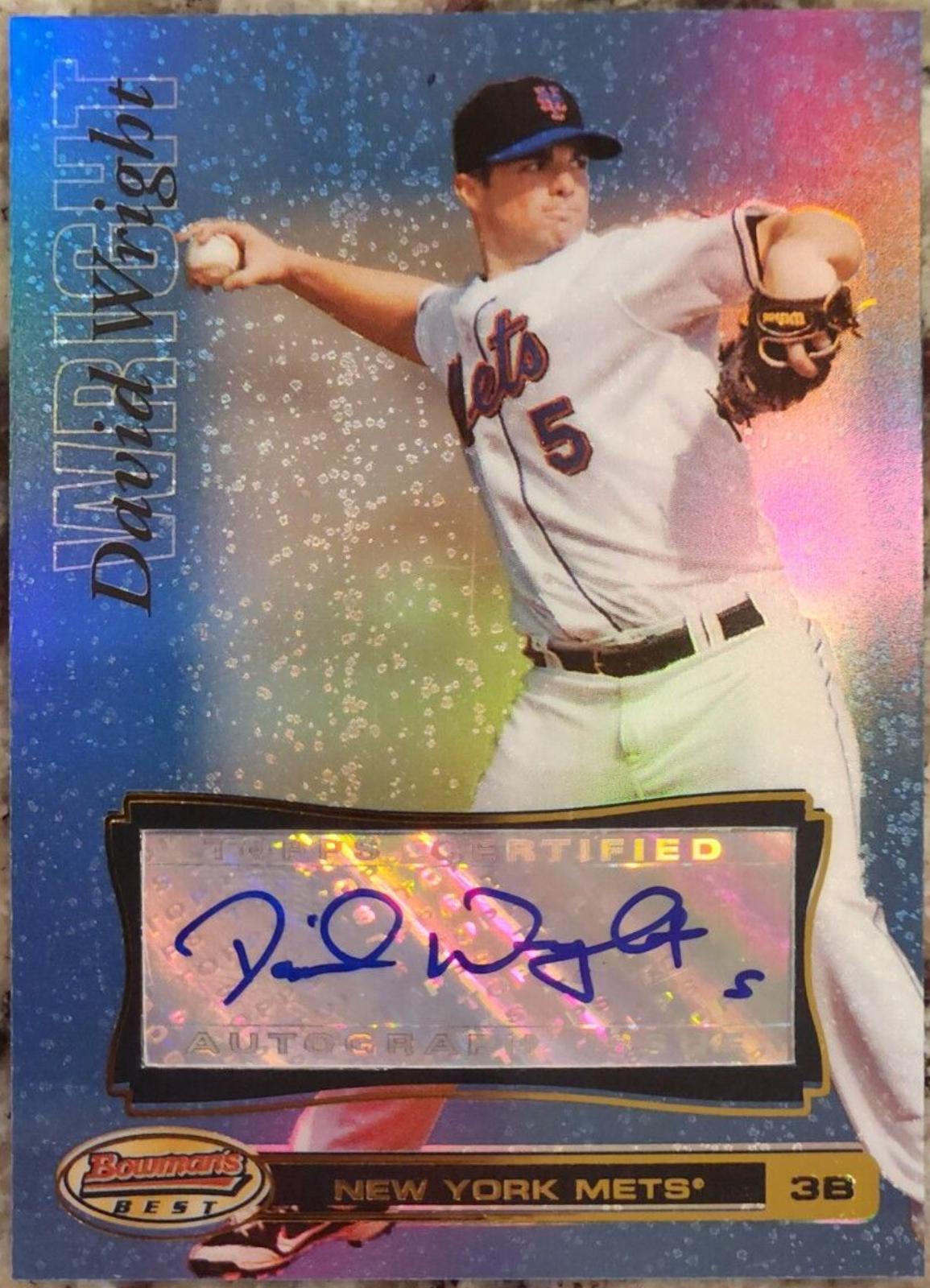 David Wright [Autograph Blue] #29