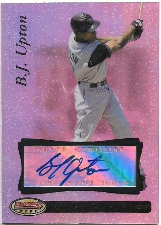 B. J. Upton [Autograph] #50