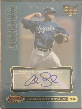 Alex Gordon [Autograph Blue] #75