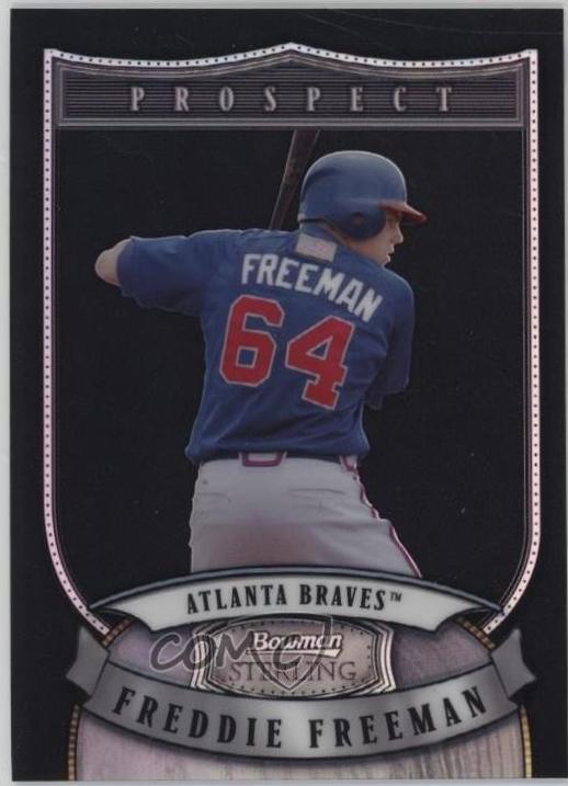 Freddie Freeman [Black Refractor] #BSPFF