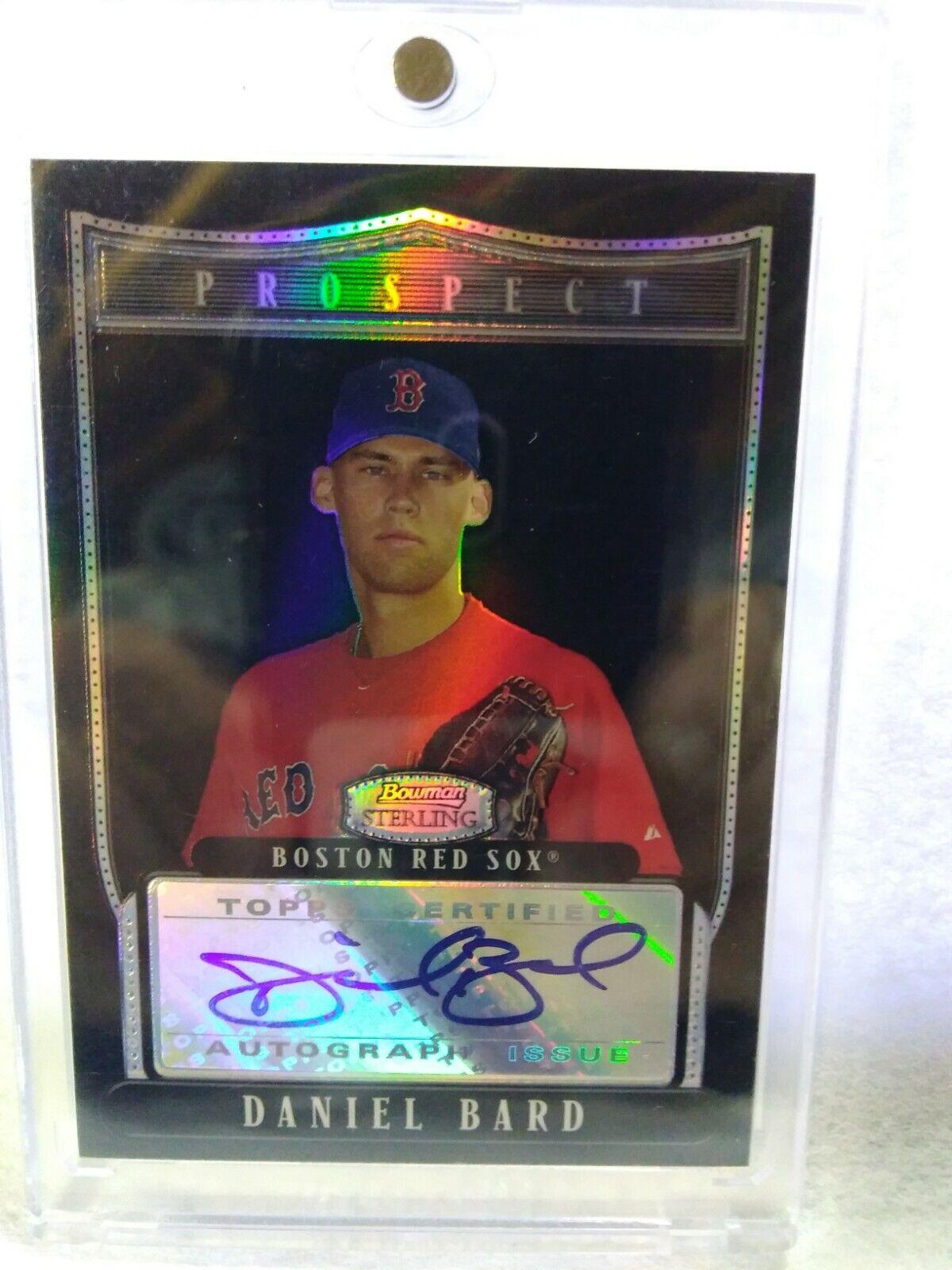 Daniel Bard [Autograph Black Refractor] #BSPDB