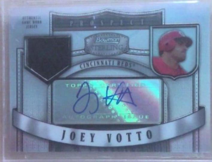 Joey Votto [Autograph Jersey Refractor] #BSPJV