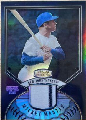 Mickey Mantle [Jersey Black Refractor] #BS-MM