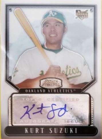 Kurt Suzuki [Autograph Black Refractor] #KKS