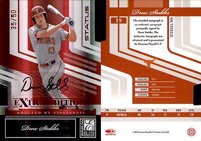 Drew Stubbs [Aspirations Autograph] #19