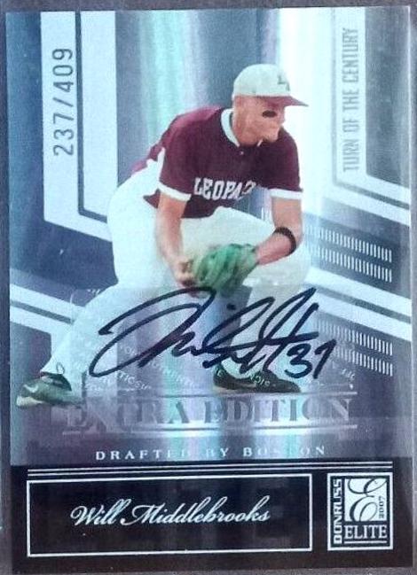 Will Middlebrooks [Turn of the Century Autograph] #42