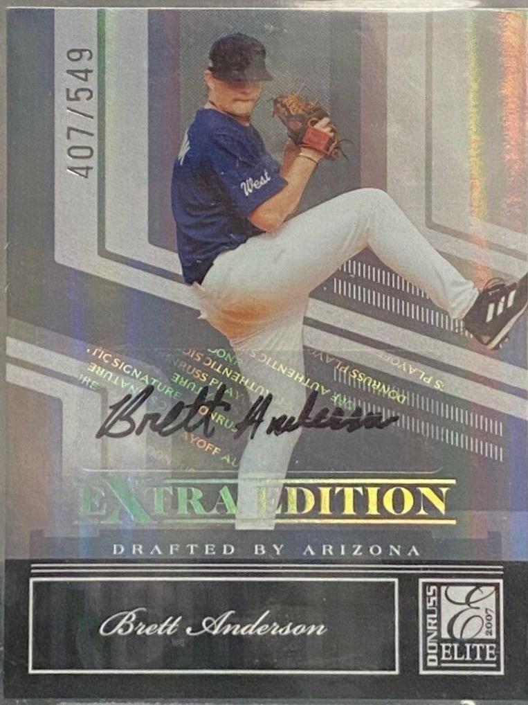 Brett Anderson [Autograph] #95