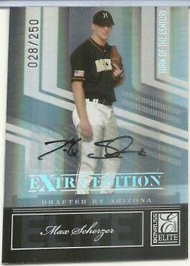 Max Scherzer [Turn of the Century Autograph] #33